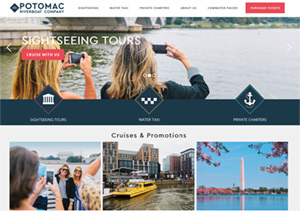 Potomac River Monuments Tour